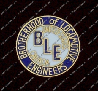 Brotherhood of Locomotive Engineers RR Hat Pin #12-1260