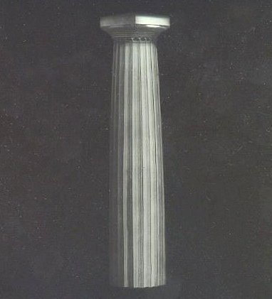 Labeled Doric Column